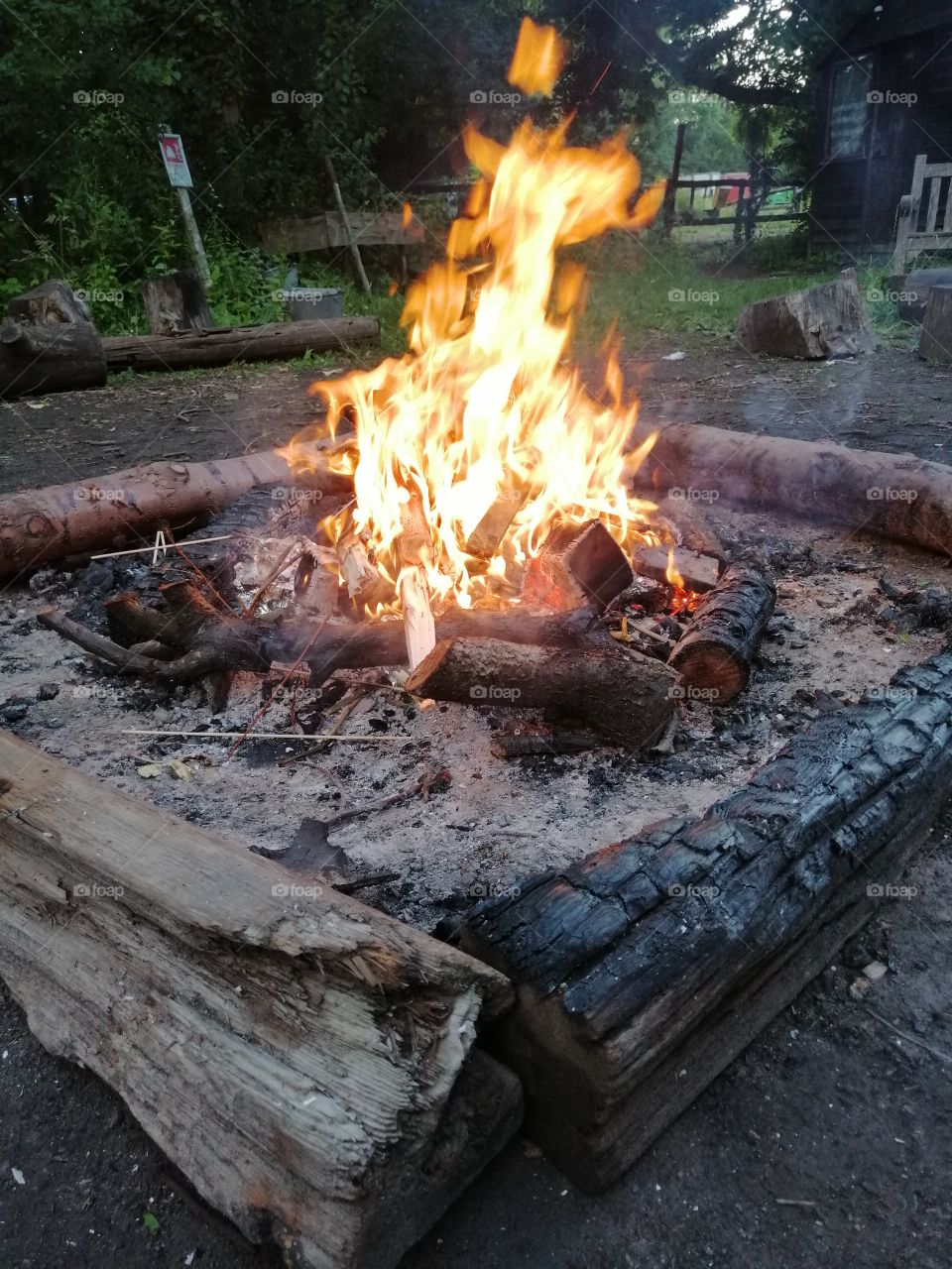 Campfires Burning