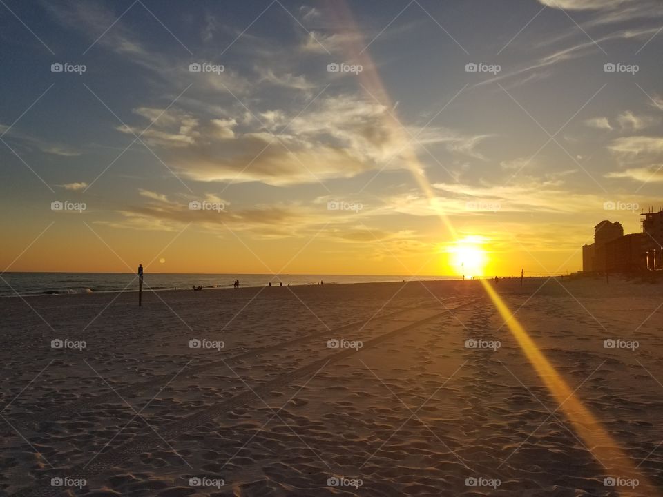 Sunset in Orange Beach