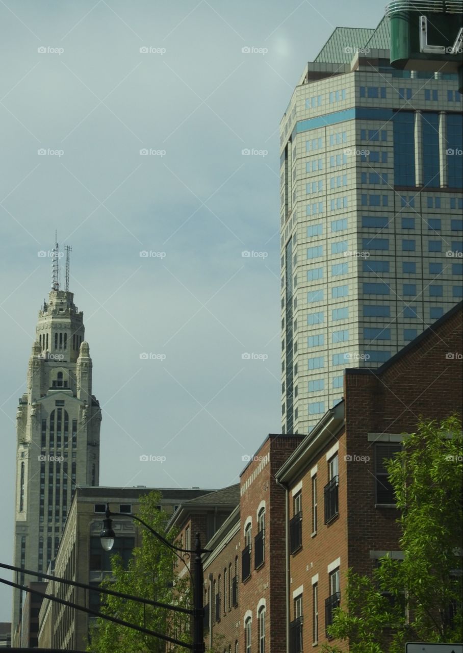 LeVeque Tower in city of Columbus Ohio