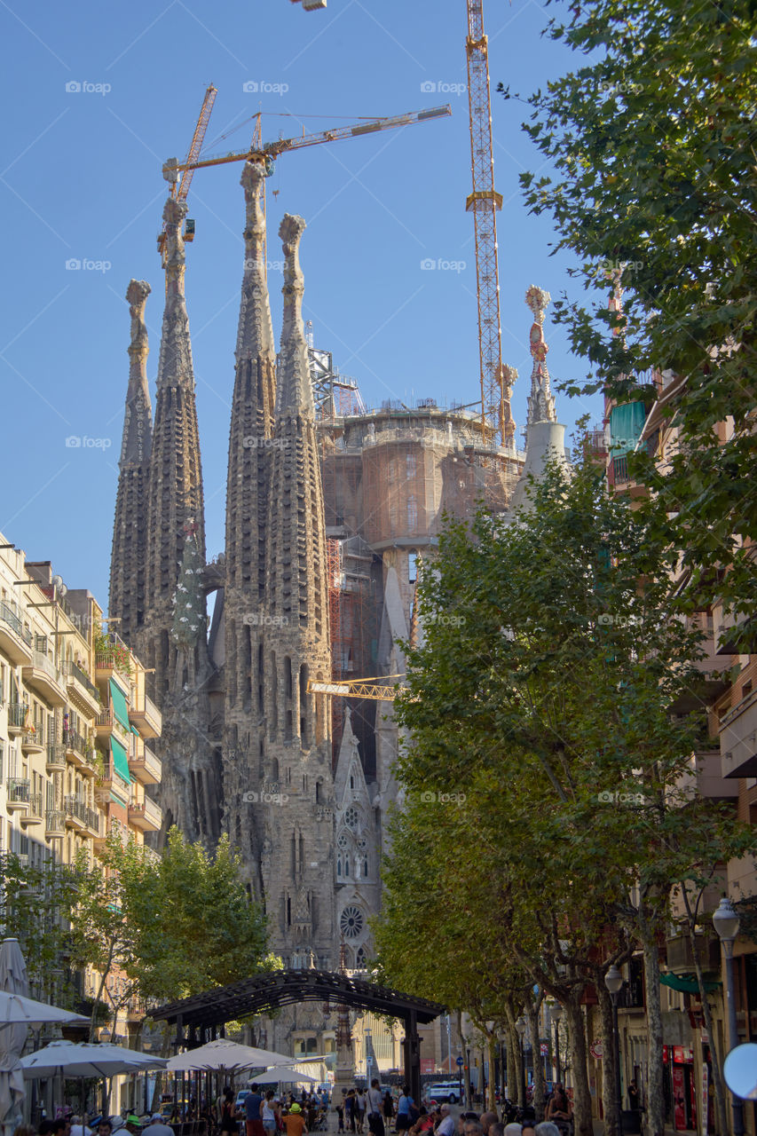 Passeig Gaudi & Sagrada Familia