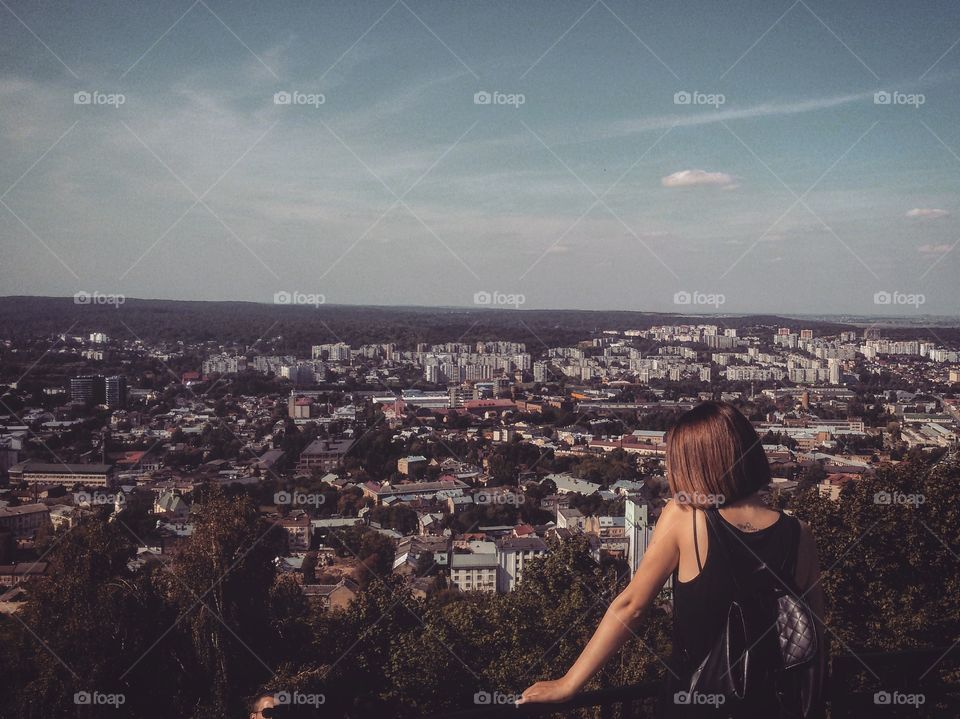 Lviv's panorama