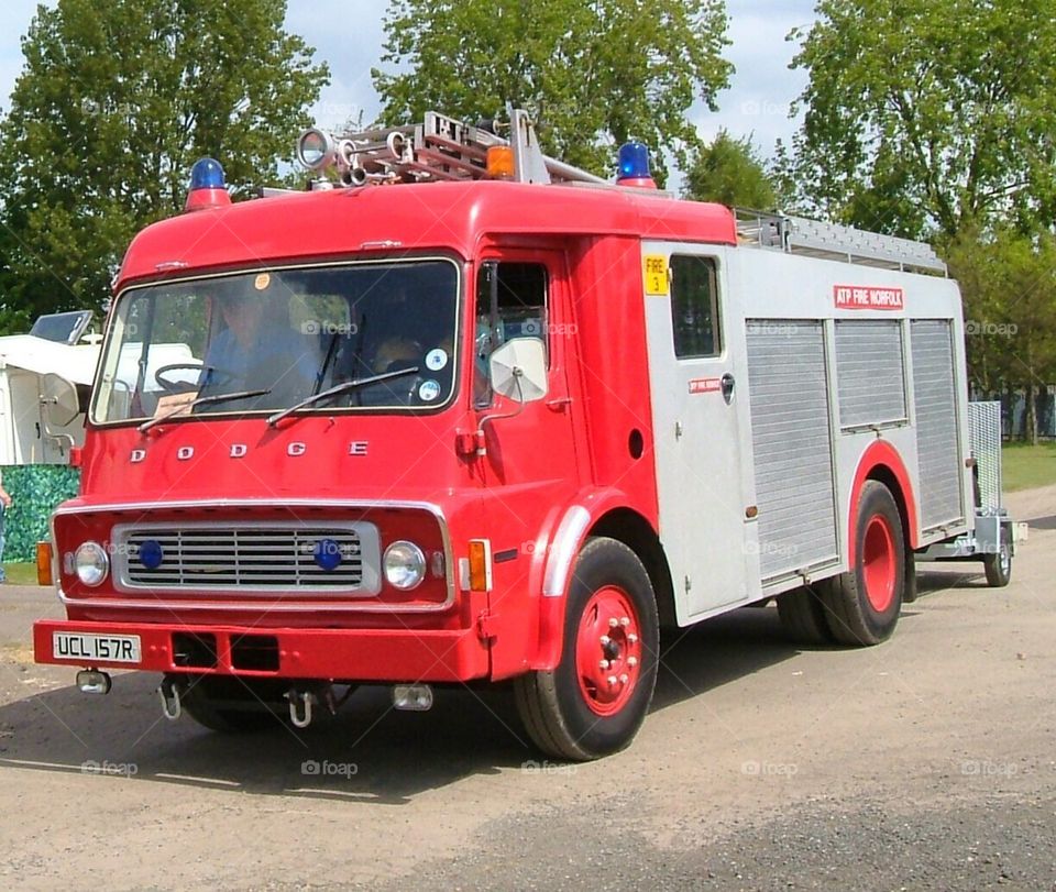 Classic Dodge Fire Engine
