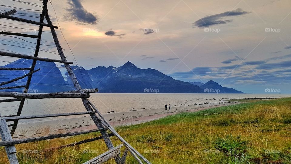 Norwegian landscape,  Uløya