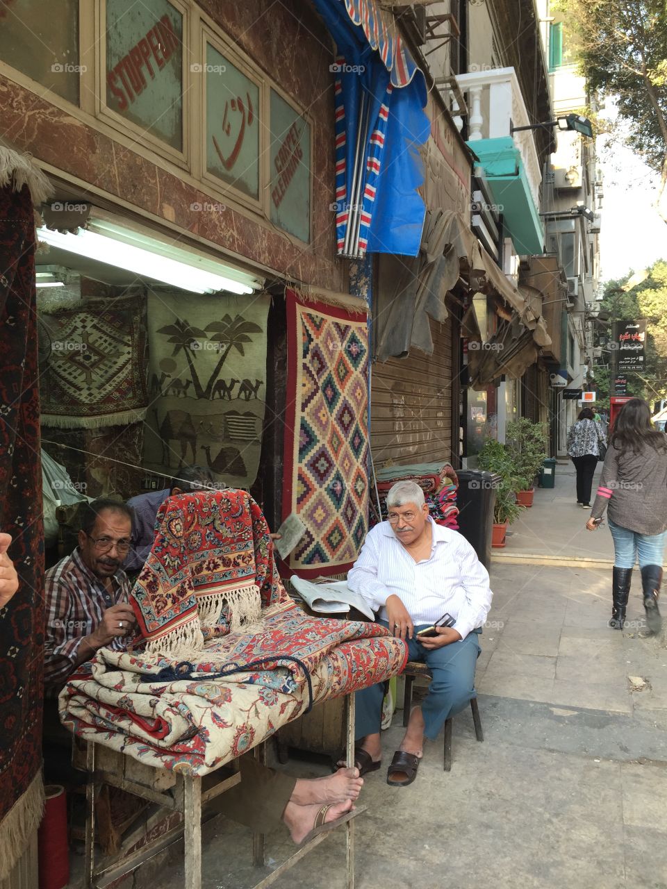 Zamelak Carpet sellers egypt Cairo 