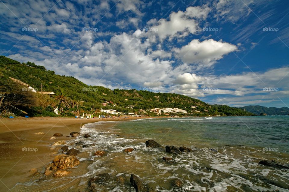 Beach Kontogialos Corfu