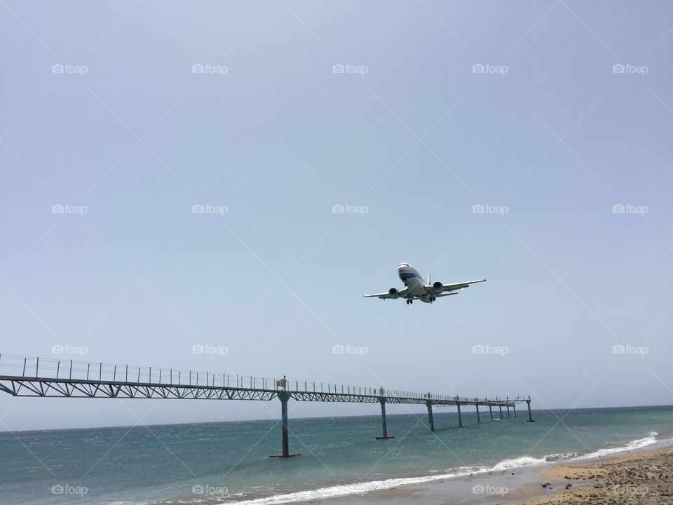 Low Pass over Lanzarote