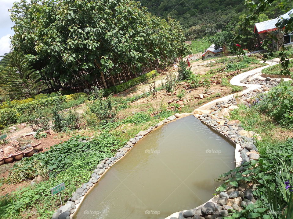 this place is called river Jordan, and it flow through river Galilee. it is located at plateau state of Nigeria.
