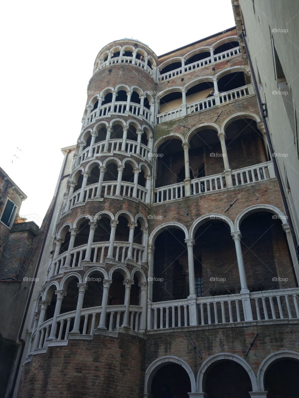 The Palazzo Contarini del Bovolo (also called the Palazzo Contarini Minelli dal Bovolo) is a small palazzo in Venice, Italy, best known for its external multi-arch spiral staircase known as the Scala Contarini del Bovolo (literally, "of the snail")