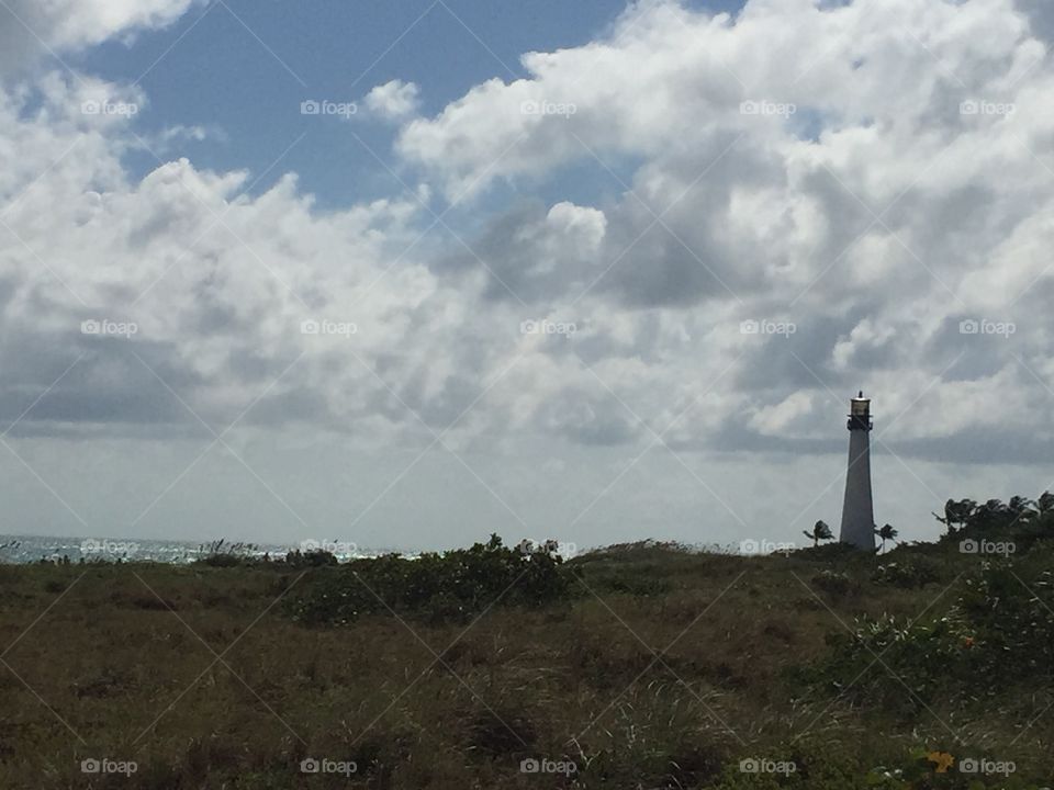 Lighthouse, Landscape, No Person, Sky, Storm