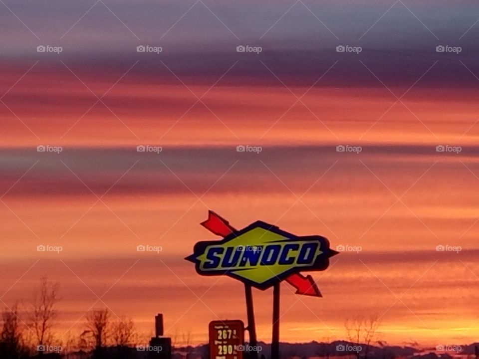 Sunoco Sunset