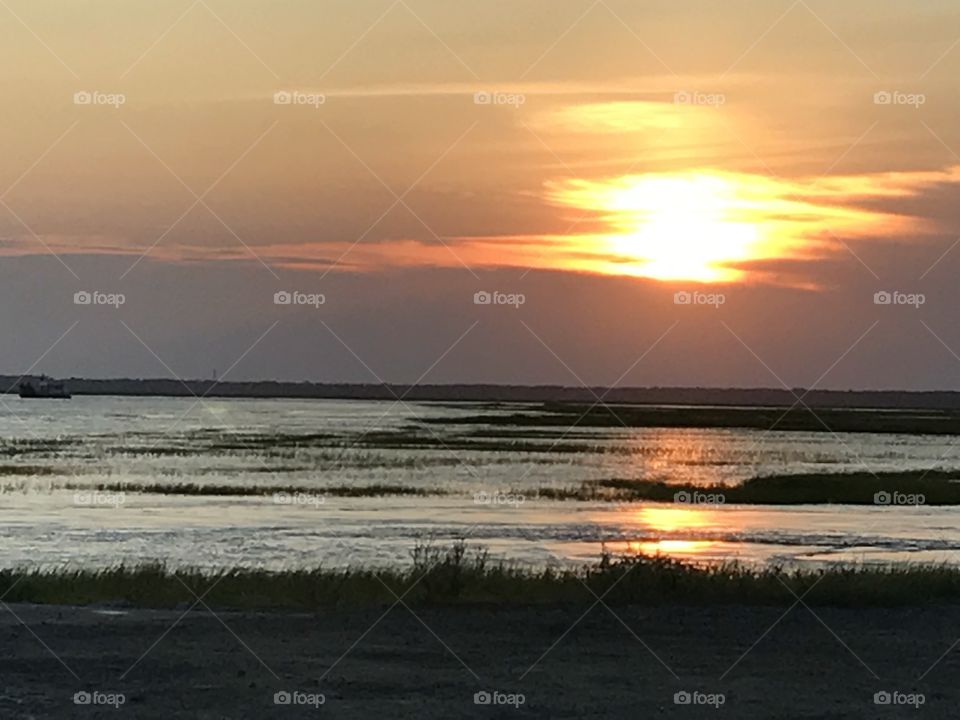 Lowcountry sunset 