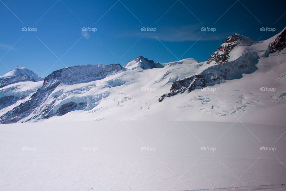 jungfrau snow travel mountains by cmosphotos