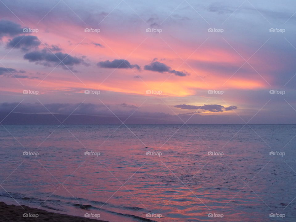 Hawaii Maui Sunset