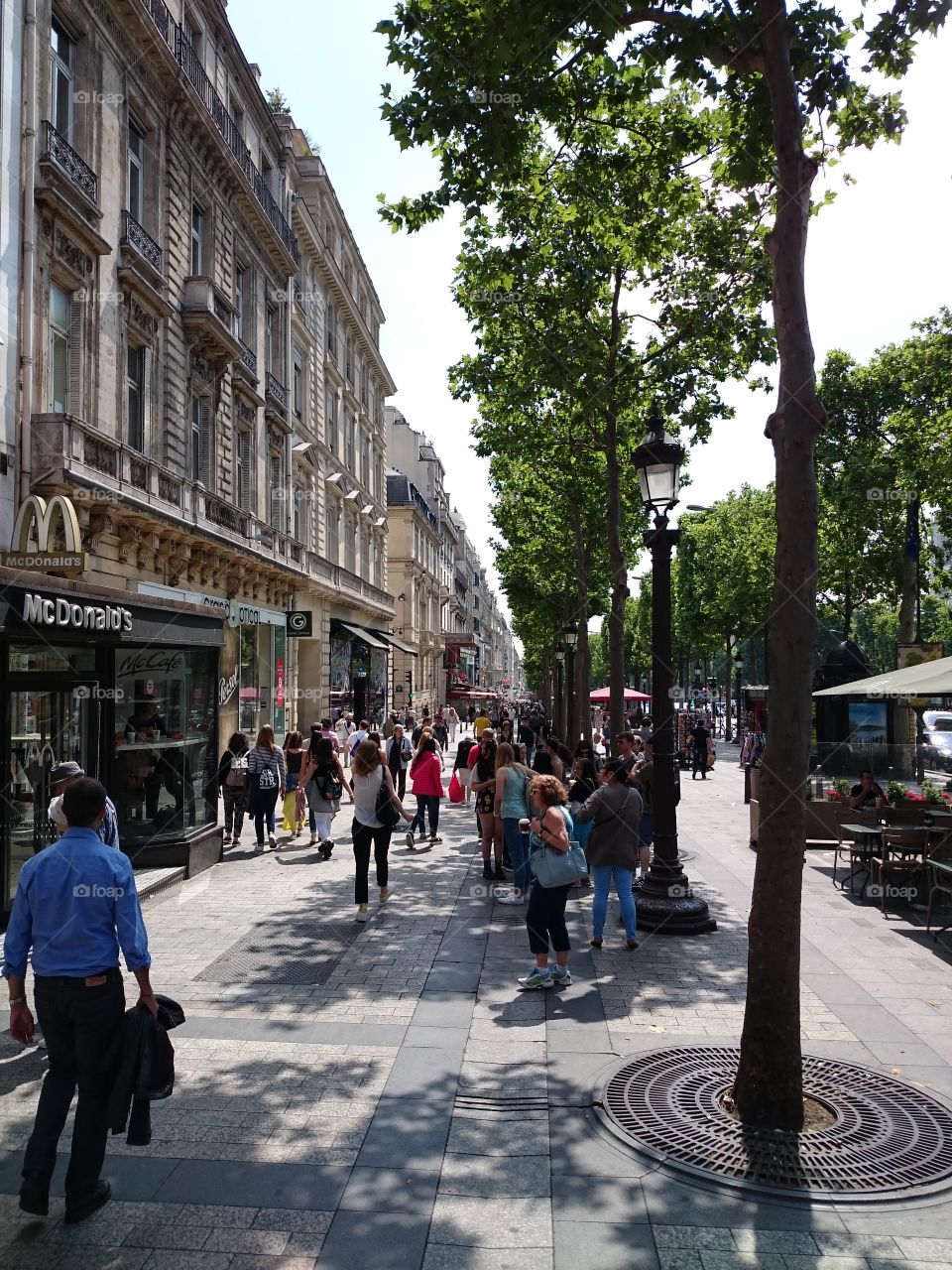 Paris street, Champs-Elysees