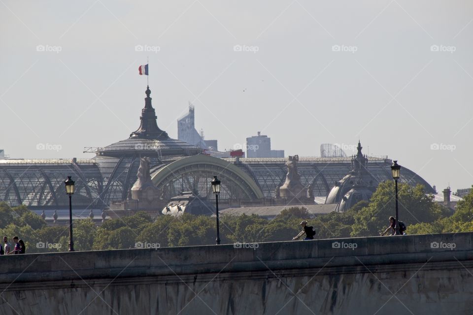 bridge over the river