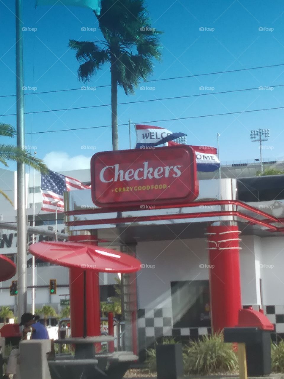 checkers sign