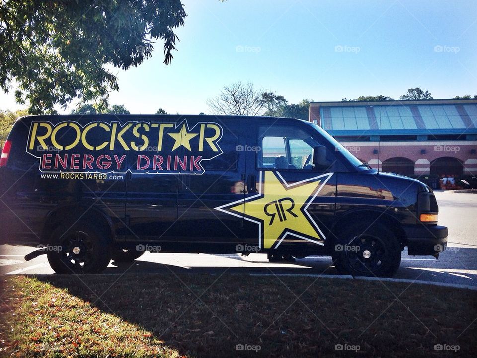 Rockstar Energy Van 