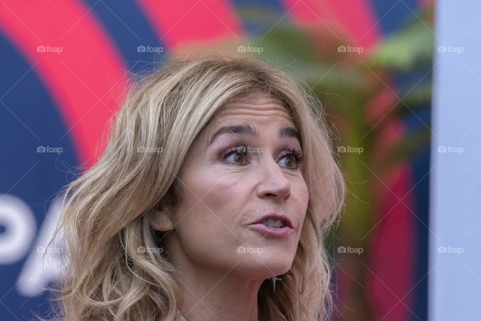 Wendy Van Dijk At The Huishoudbeurs Exhibition At Amsterdam The Netherlands 18-2-2023