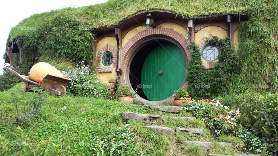 Red Hobbit House