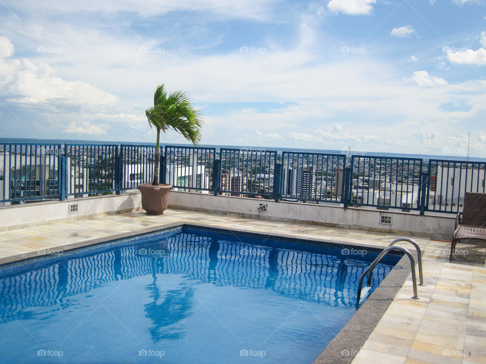 Pool with a view . Manaus 