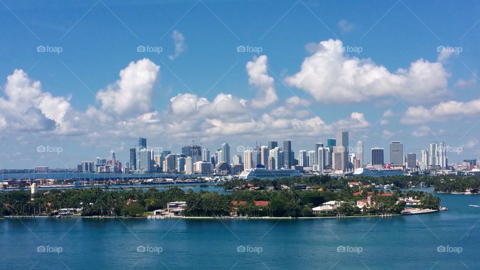 View of Miami Florida