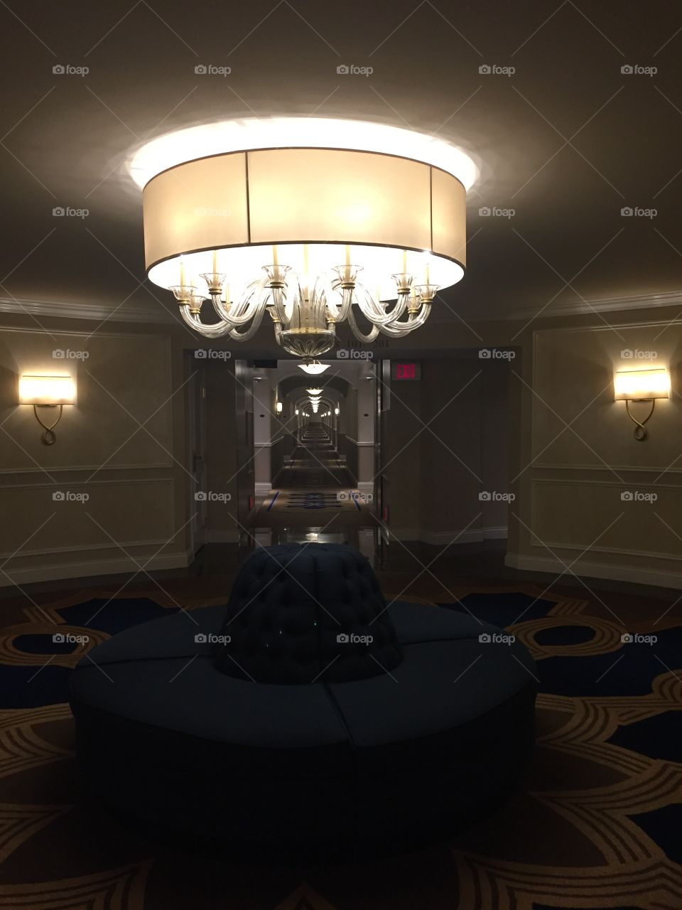 Walking into the Venetian 