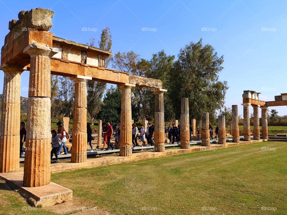 Ancient Temple of Vravronias Artemidos