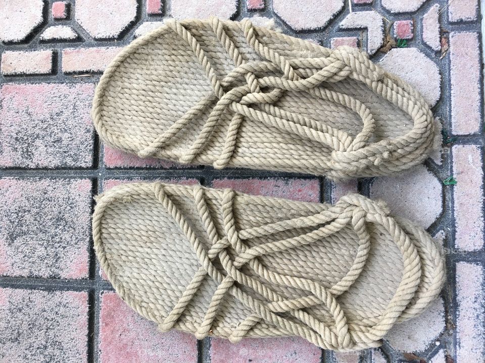 Rope sandals #1