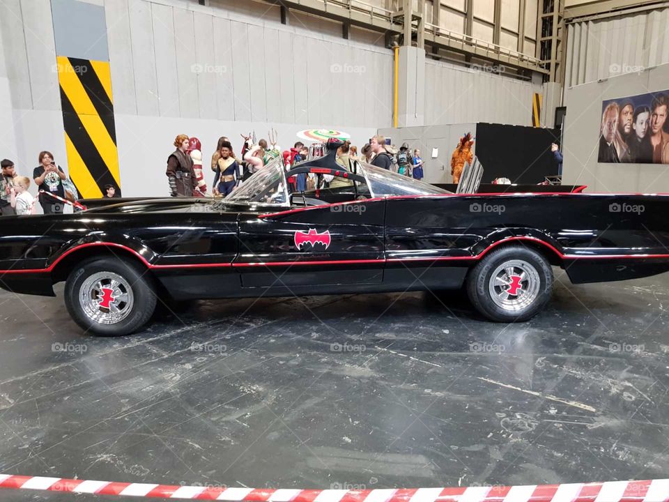 side of the batmobil