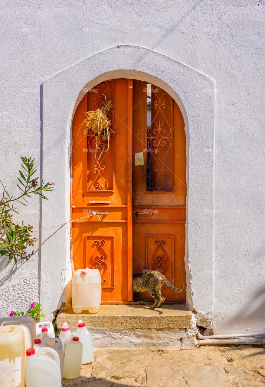 Orange door 