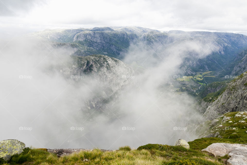 Norway. View of Lysefjord.