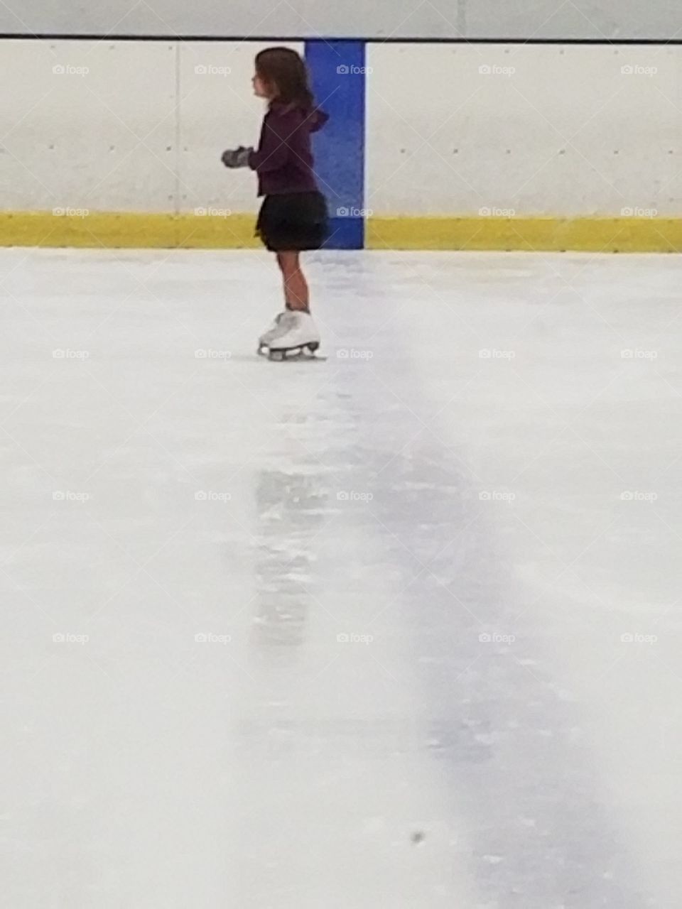 small child on ice