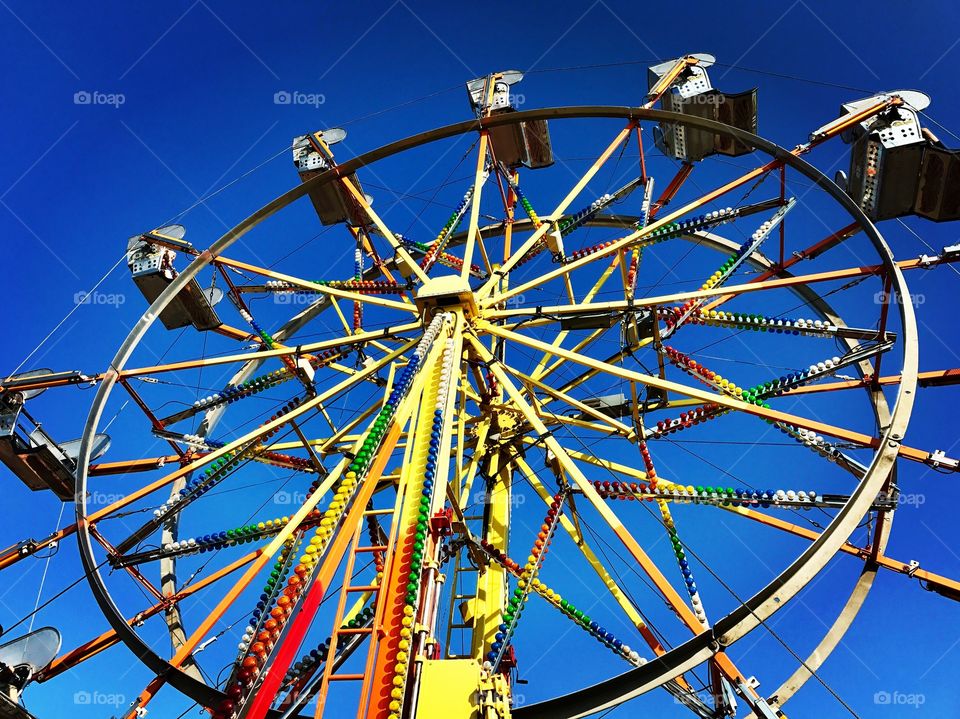 Ferries wheel at the local fair in Lima Ohio 2017