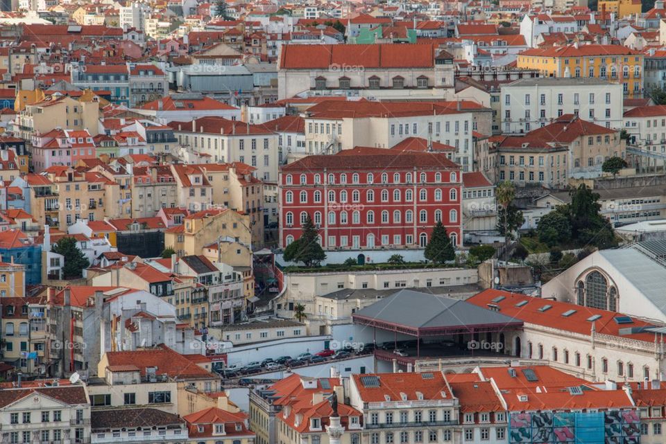 Lisbon rooftops 