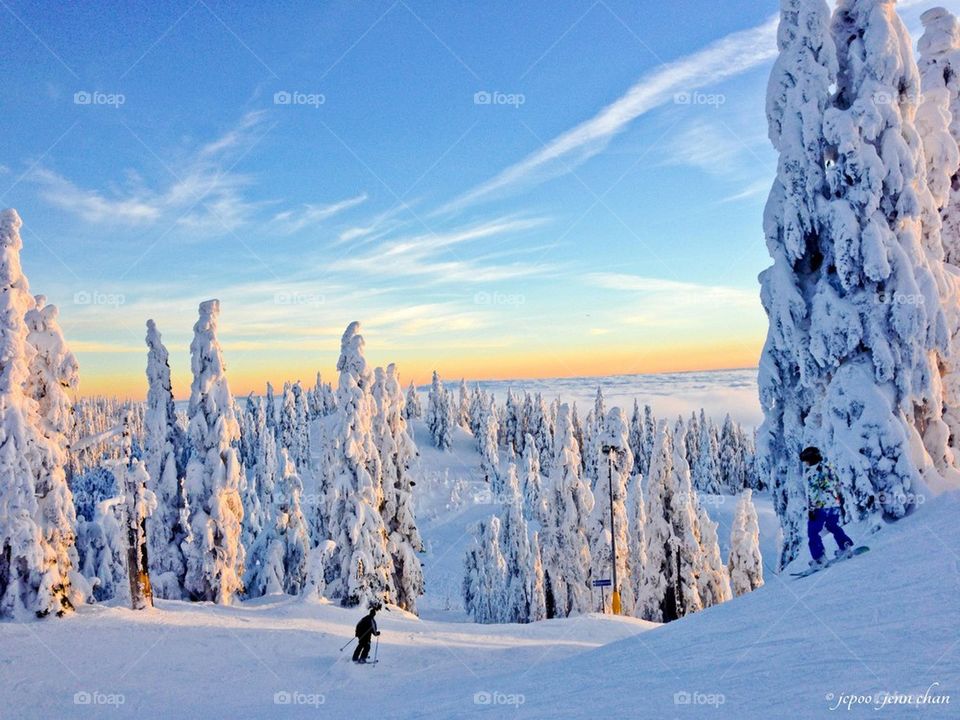 Snow day on cypress mountain