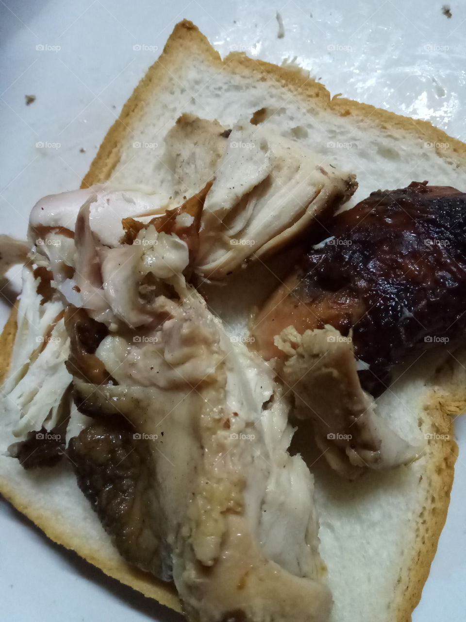 yummy,crispy and very delicious roasted chicken sandwich.