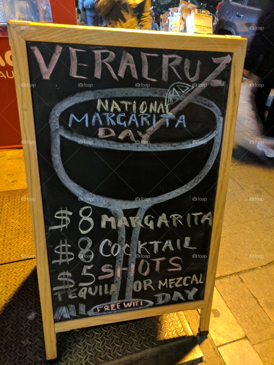 Margarita Day Bar Sign