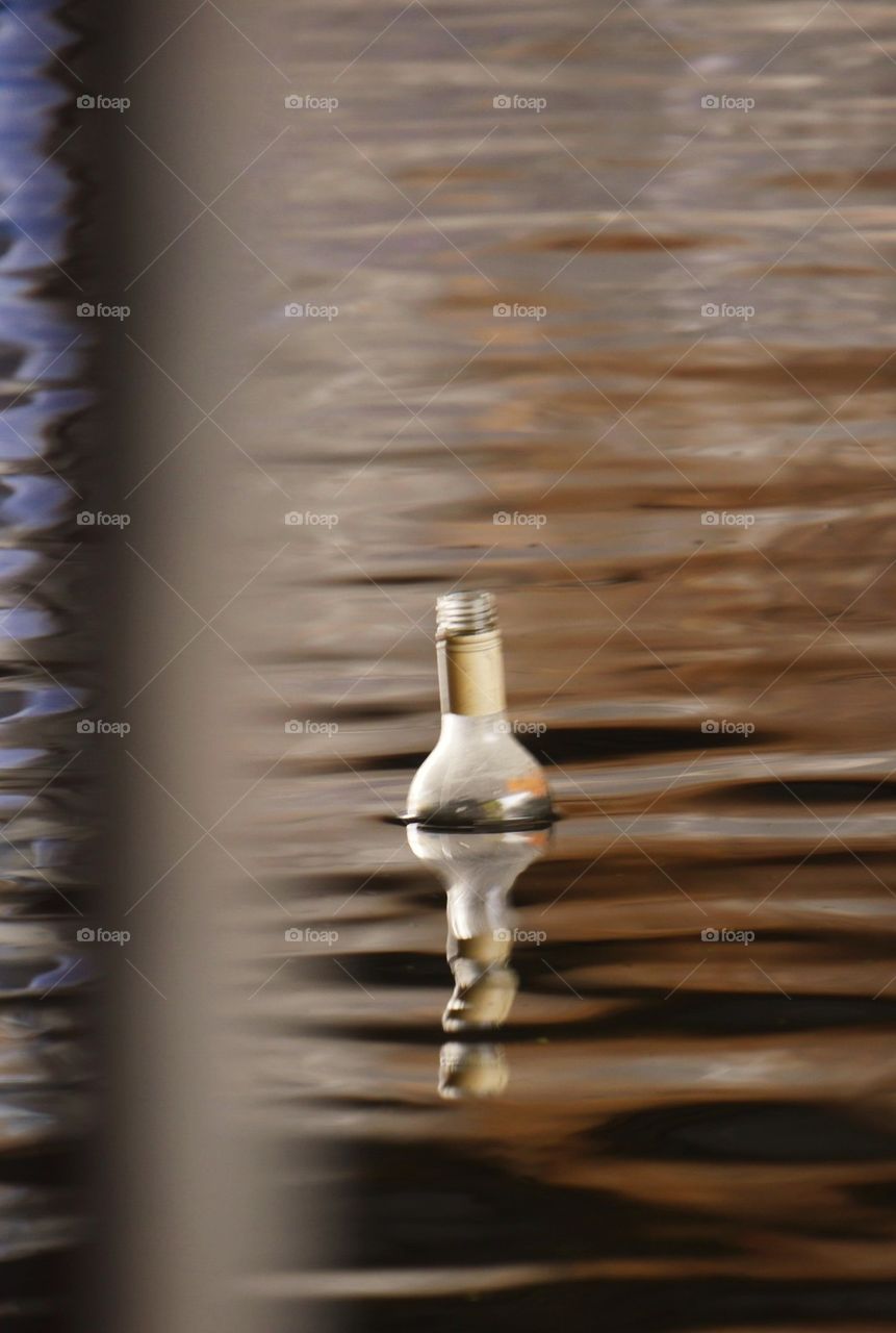 Floating bottle