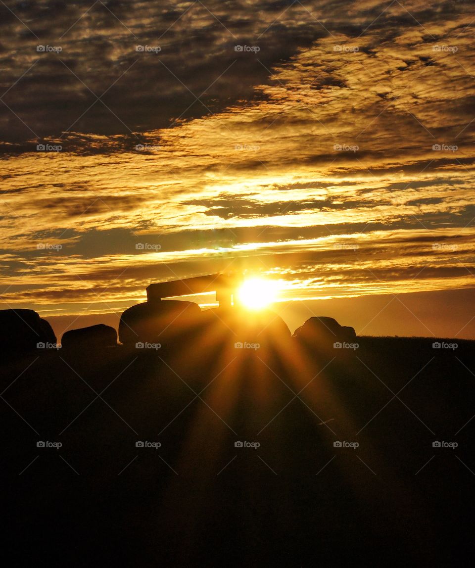 Sunrays and Silhouettes