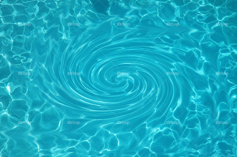 A water whirlpool useful as a background pattern or texture.