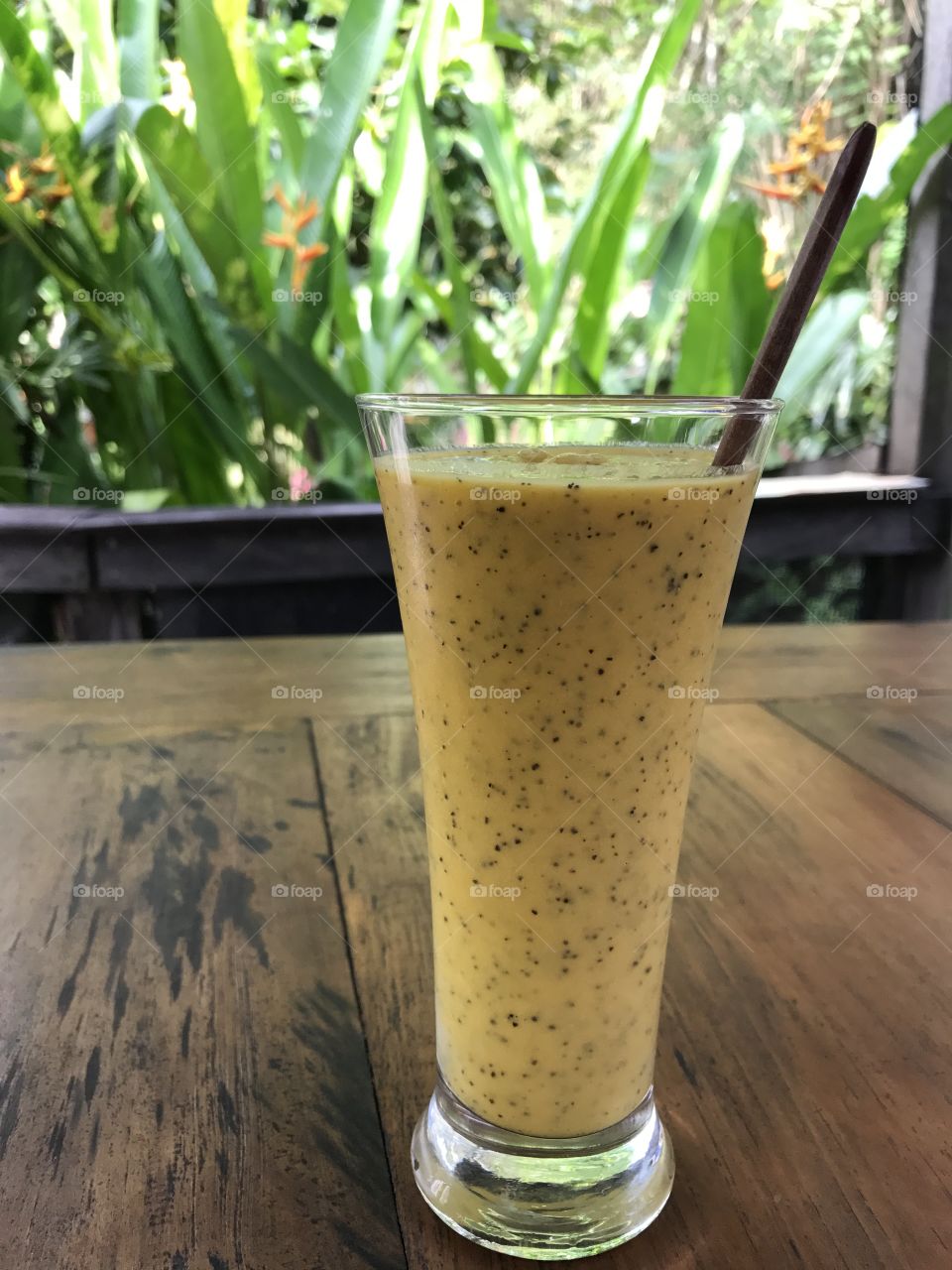 Passion fruit juice 