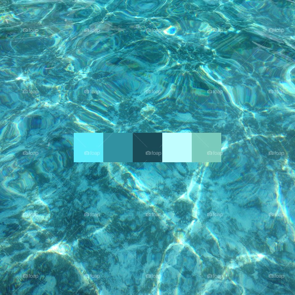 Color tone - aqua