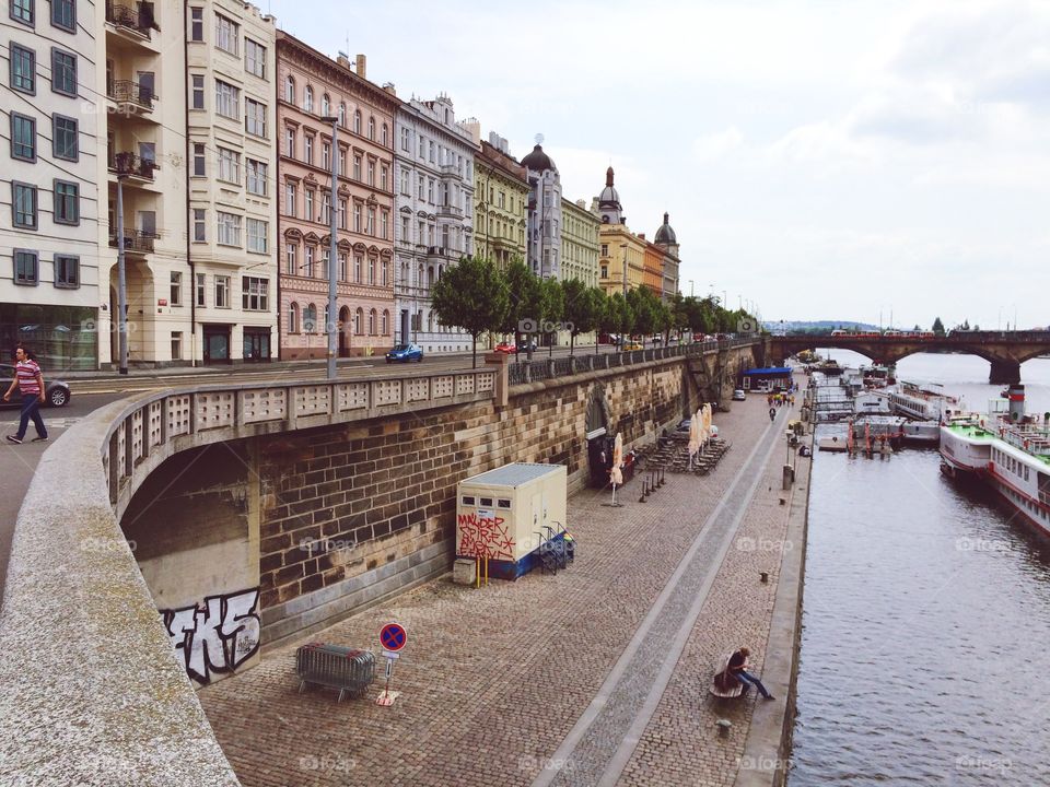 Vltava river. And Candy land