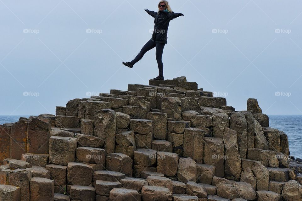On top of Giant Causeway