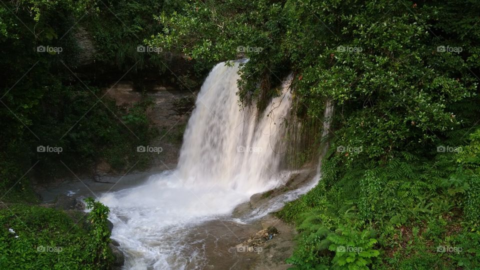 water in motion waterfall