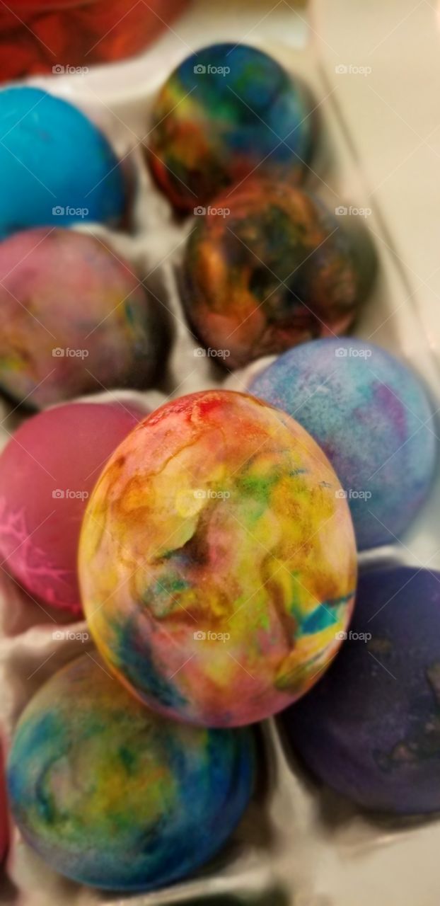 painted eggs