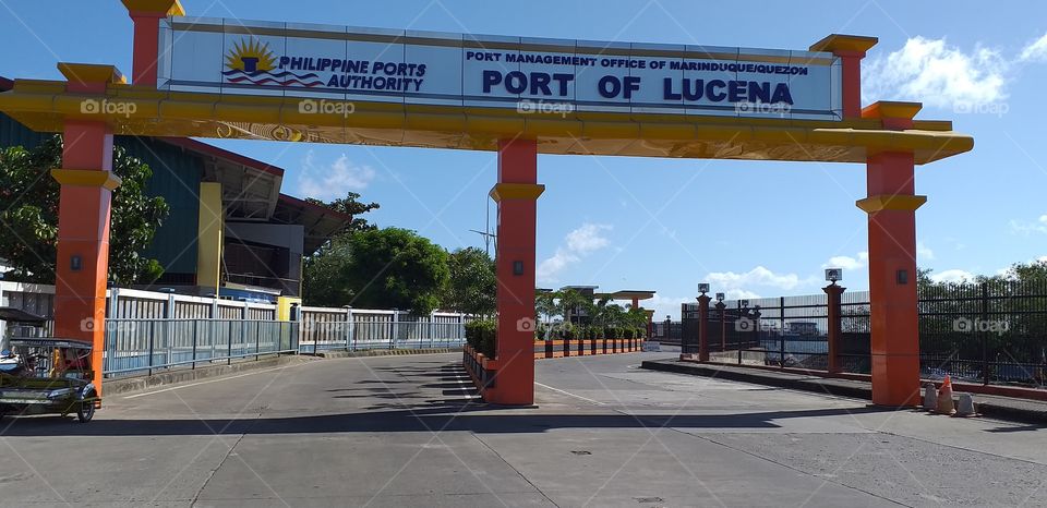 sea port of lucena