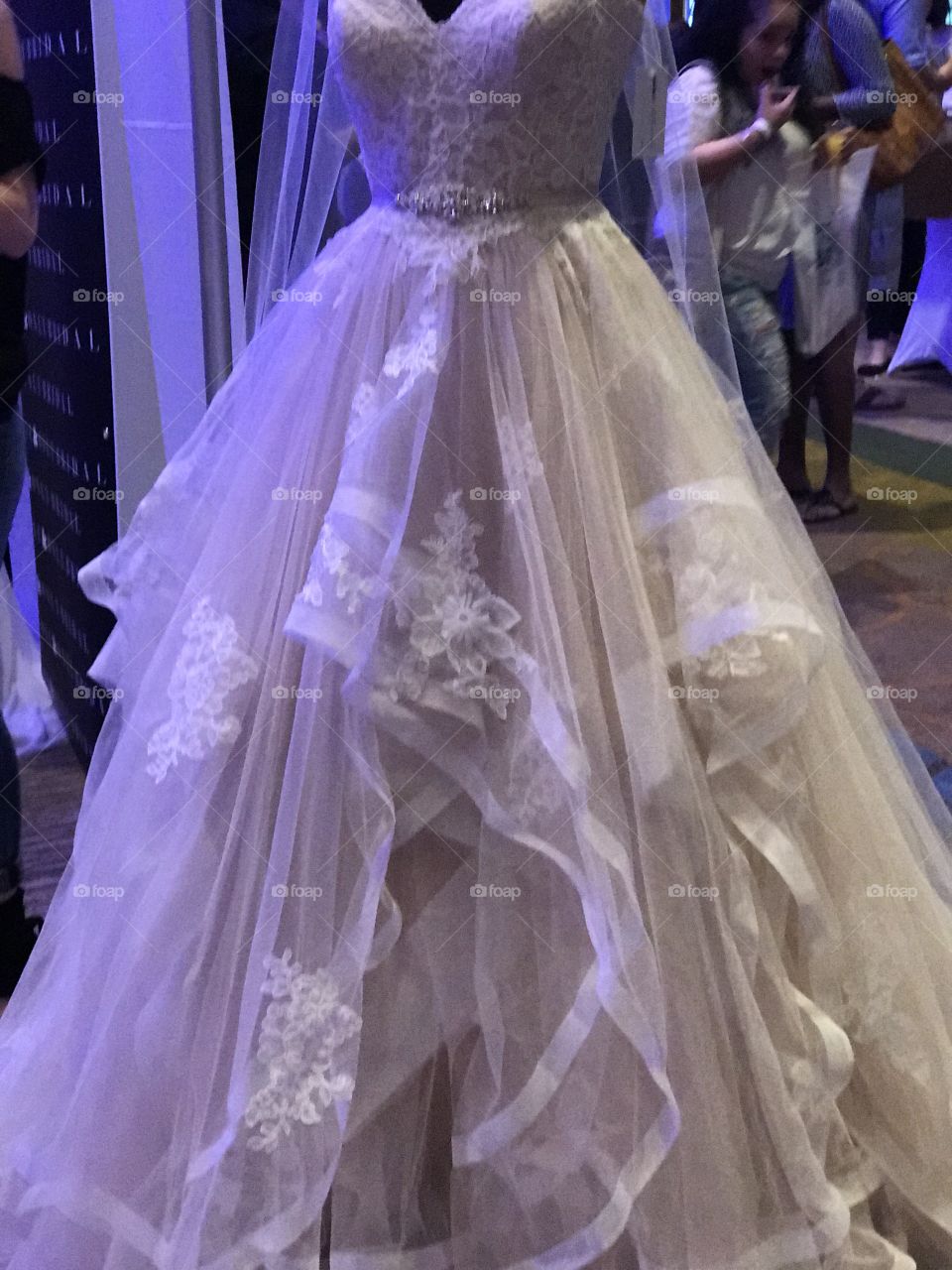 Wear purple as an accent 