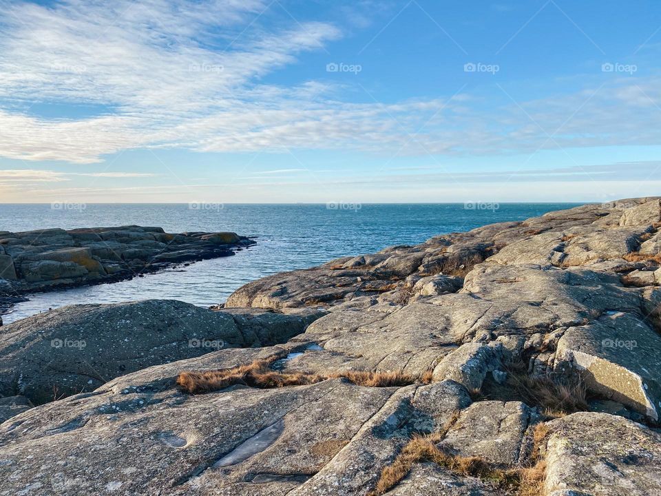 Beautiful sunny day in Gothenburg, Sweden archipelago 