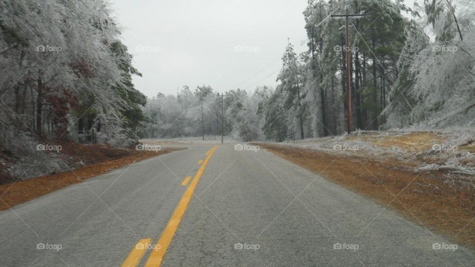 The ice storm of 2-16-14